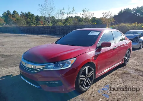 2017 Honda Accord Sport из США, поврежденный, VIN 1HGCR2F56HA084057